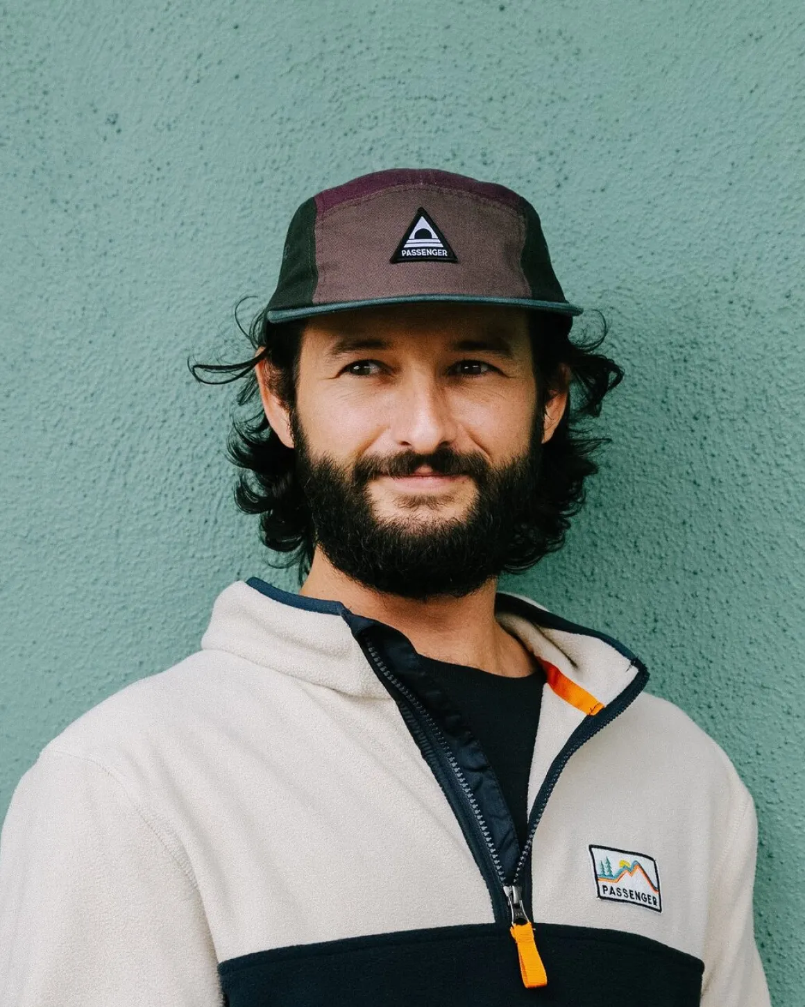 Fixie Recycled 5 Panel Hat - Grape Multi