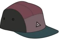 Fixie Recycled 5 Panel Hat - Grape Multi