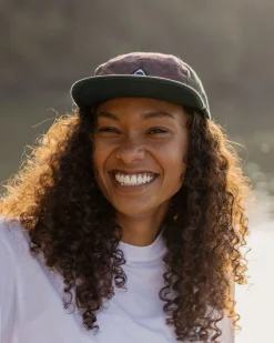 Fixie Recycled 5 Panel Hat - Grape Multi