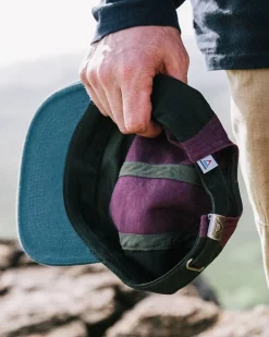 Fixie Recycled 5 Panel Hat - Grape Multi