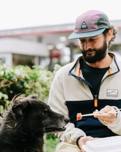 Fixie Recycled 5 Panel Hat - Grape Multi