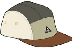 Fixie Recycled 5 Panel Hat - Apple Green Multi