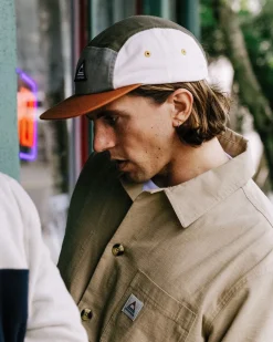 Fixie Recycled 5 Panel Hat - Apple Green Multi