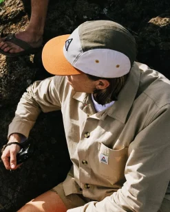 Fixie Recycled 5 Panel Hat - Apple Green Multi