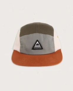 Fixie Recycled 5 Panel Hat - Apple Green Multi