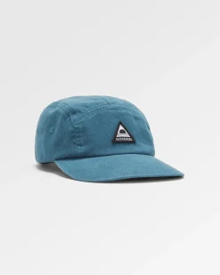 Fixie Recycled 5 Panel Hat - Tidal Blue