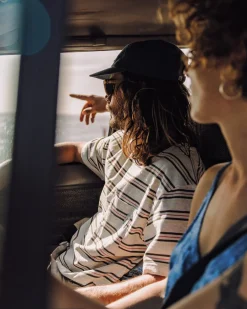 Fixie Recycled 5 Panel Hat - Tidal Blue