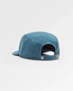 Fixie Recycled 5 Panel Hat - Tidal Blue