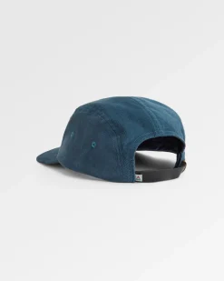 Fixie Recycled Cord 5 Panel Hat - Storm Grey