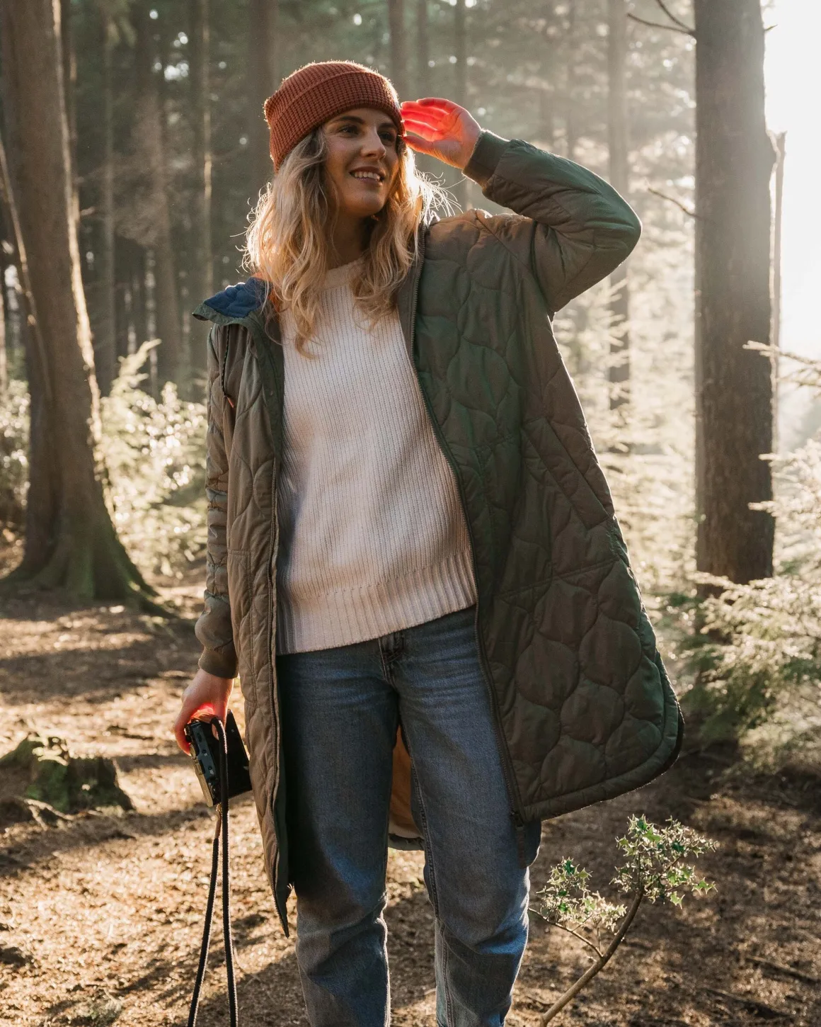 Flora 2.0 Long Recycled Insulated Parka - Dusty Olive