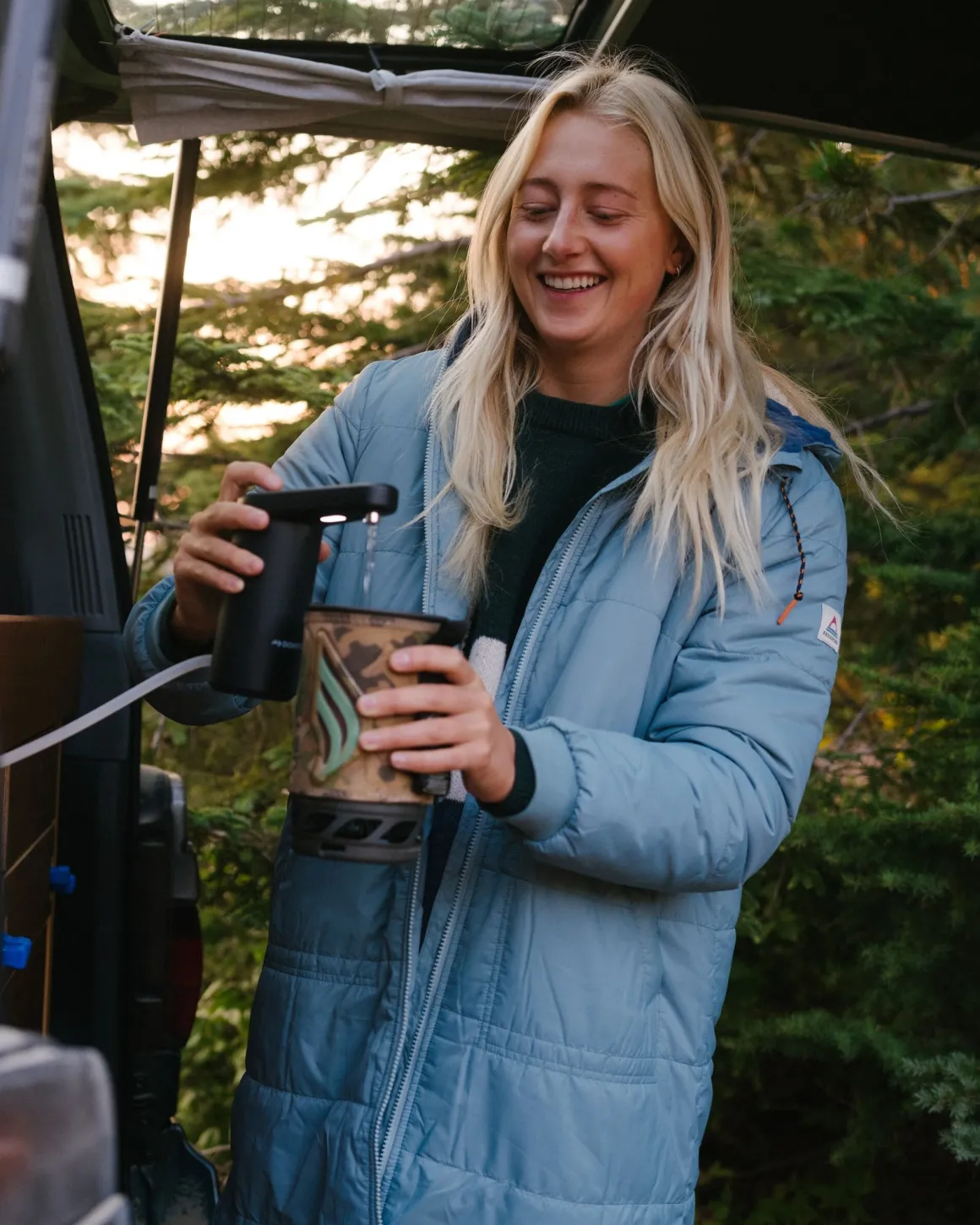 Flora 2.0 Recycled Sherpa Lined Parka - Arctic