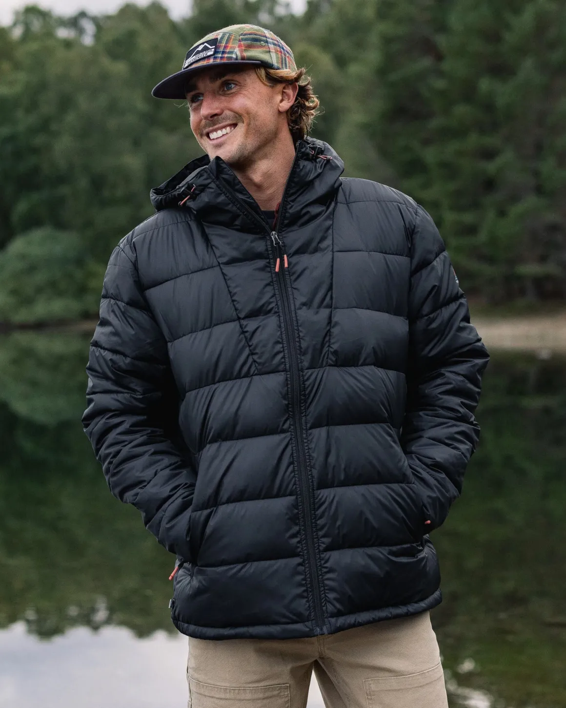 Flynn Recycled Insulated Jacket - Black