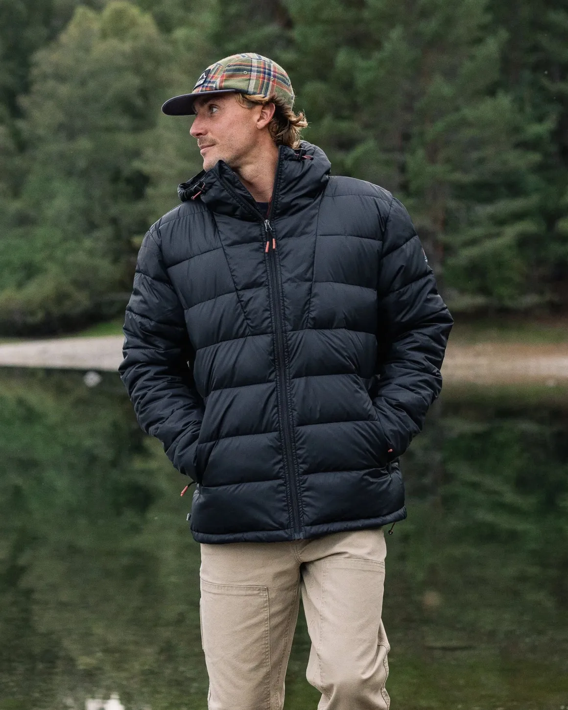 Flynn Recycled Insulated Jacket - Black