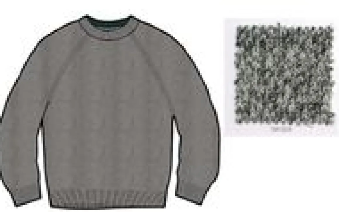 Fog Recycled Knitted Sweater - Gray Marl