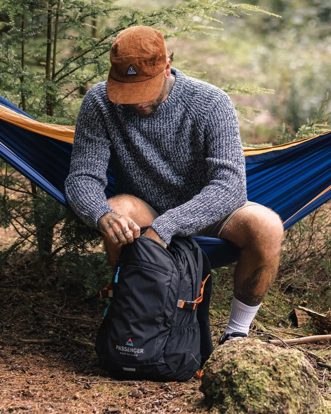 Fog Recycled Knitted Sweater - Gray Marl