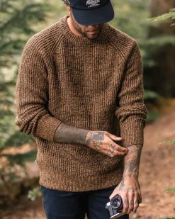 Fog Recycled Knitted Sweater - Dusty Ochre