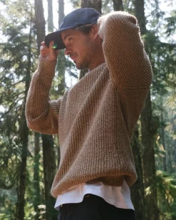 Fog Recycled Knitted Sweater - Stone