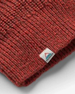 Fog Recycled Knitted Sweater - Red Ochre