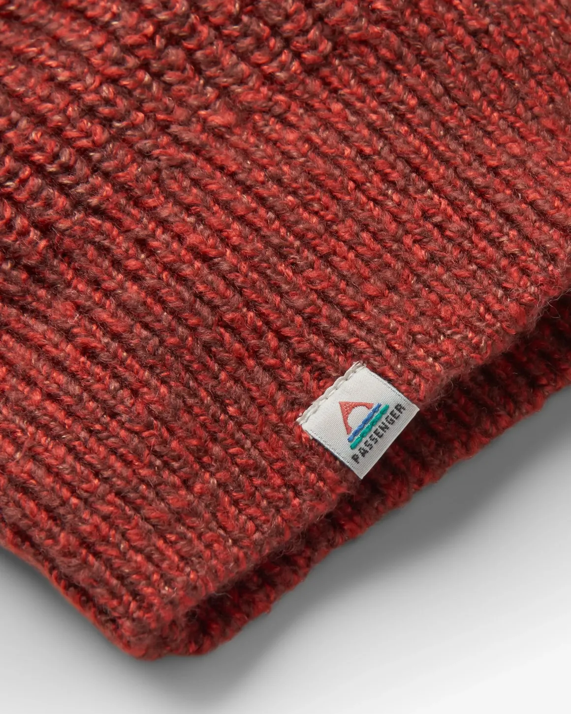Fog Recycled Knitted Sweater - Red Ochre