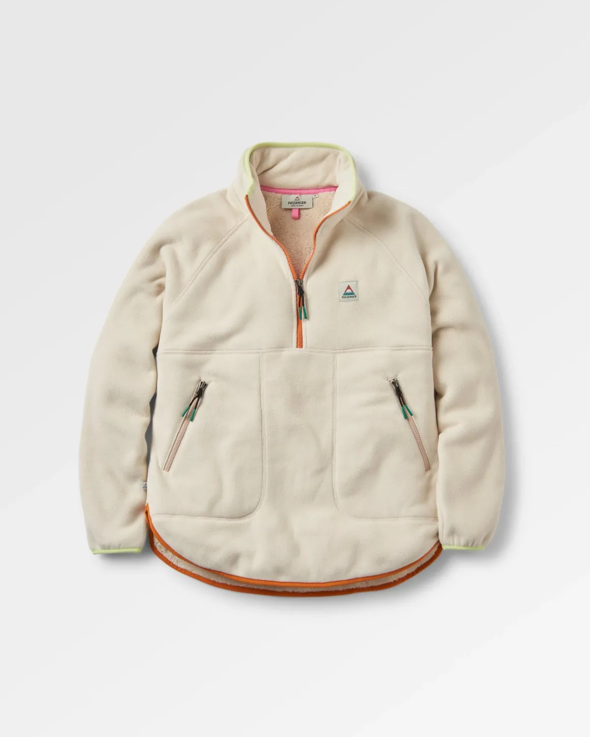 Folksy Recycled Sherpa Fleece - Oat