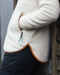 Folksy Recycled Sherpa Fleece - Oat