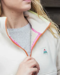 Folksy Recycled Sherpa Fleece - Oat