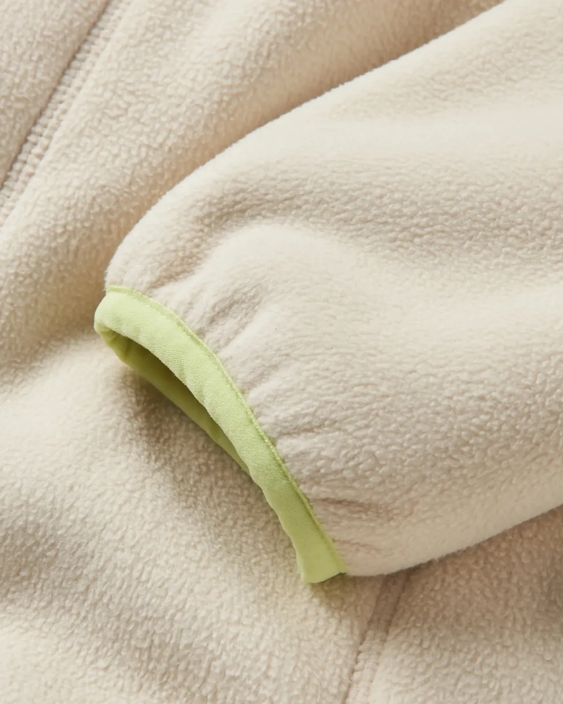 Folksy Recycled Sherpa Fleece - Oat