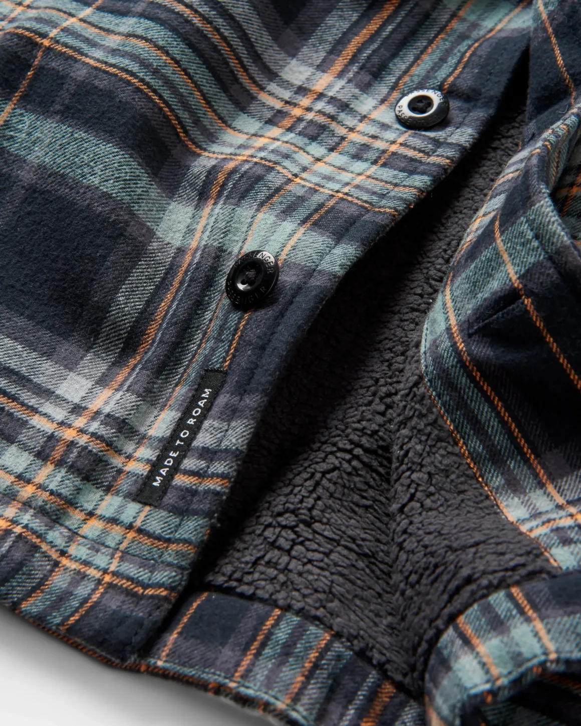 Freestyle Sherpa-Lined Shirt Jacket - Black Check