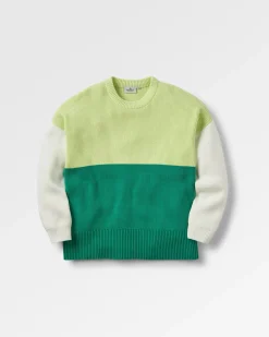 Gondwana Organic Oversized Knitted Sweater - Greenlake