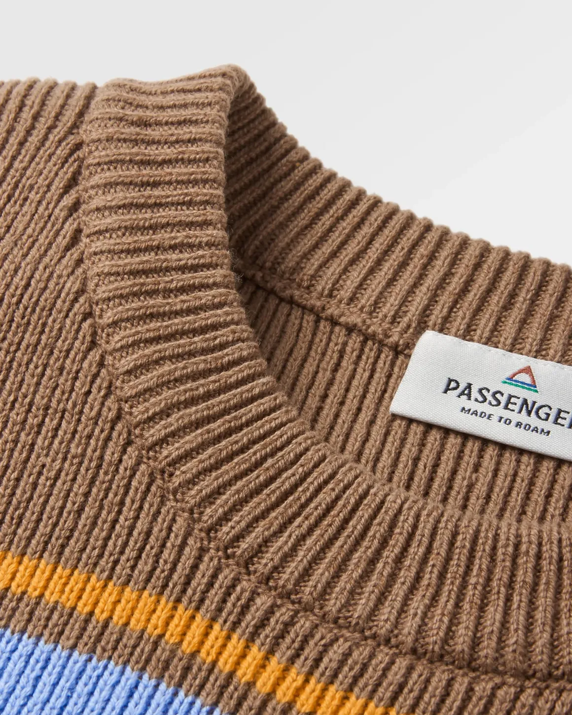 Grasslands Oversized Organic Cotton Knitted Sweater - Acorn