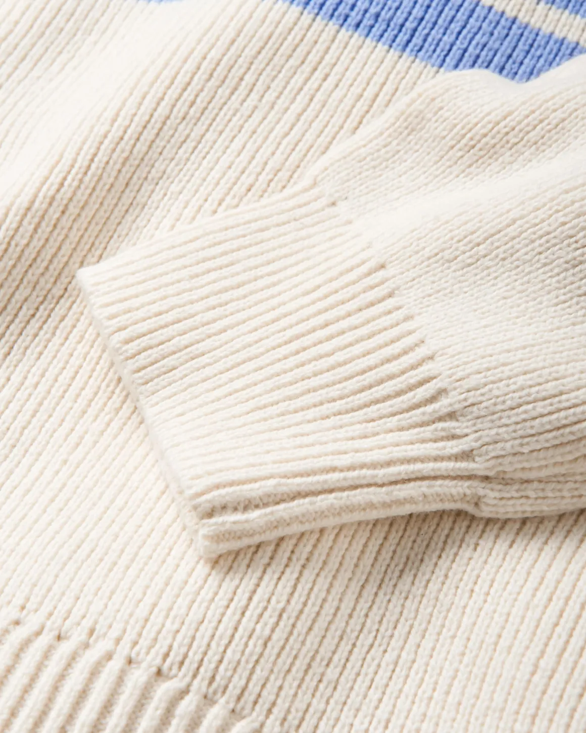 Grasslands Oversized Organic Cotton Knitted Sweater - Acorn