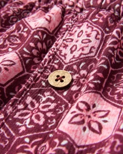 Hannah Skirt - Tile Wine