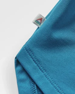 Hatha Recycled Active Top - Corsair Blue