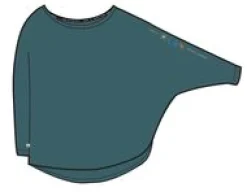 Hatha Recycled Active Top - Corsair Blue