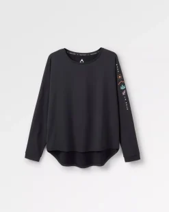 Hatha Recycled Active Top - Black