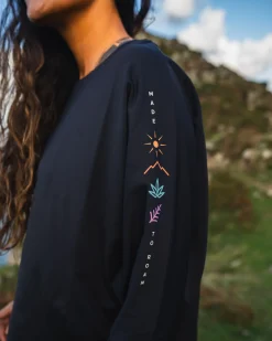 Hatha Recycled Active Top - Black