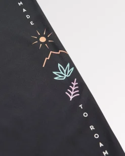 Hatha Recycled Active Top - Black