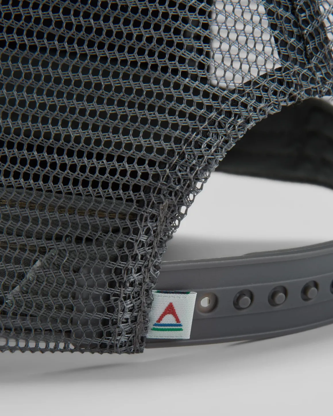 Heritage Mesh Snapback Hat - Storm Gray/Black