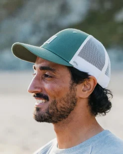 Heritage Mesh Snapback Hat - Dark Forest