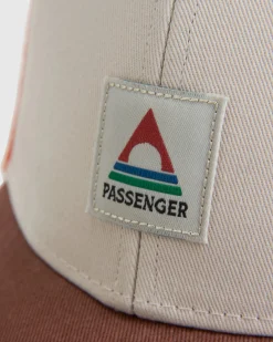 Heritage Mesh Snapback Hat - Cappuccino