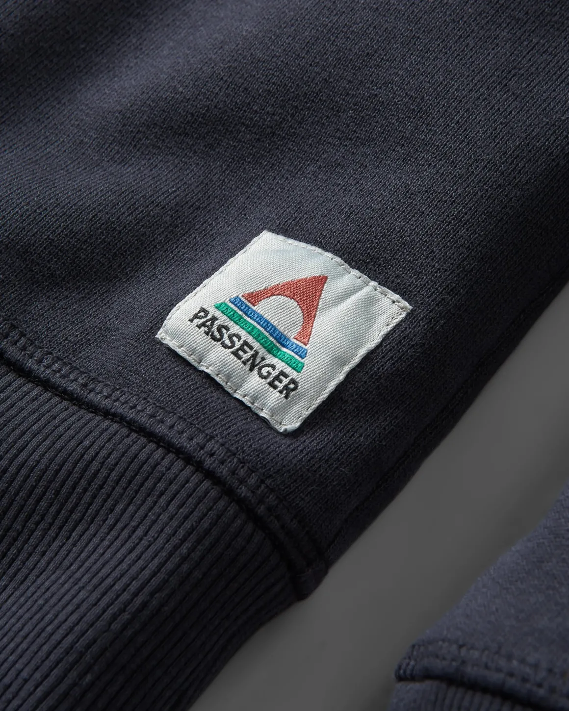 Heritage Recycled Cotton Sweatshirt - Black