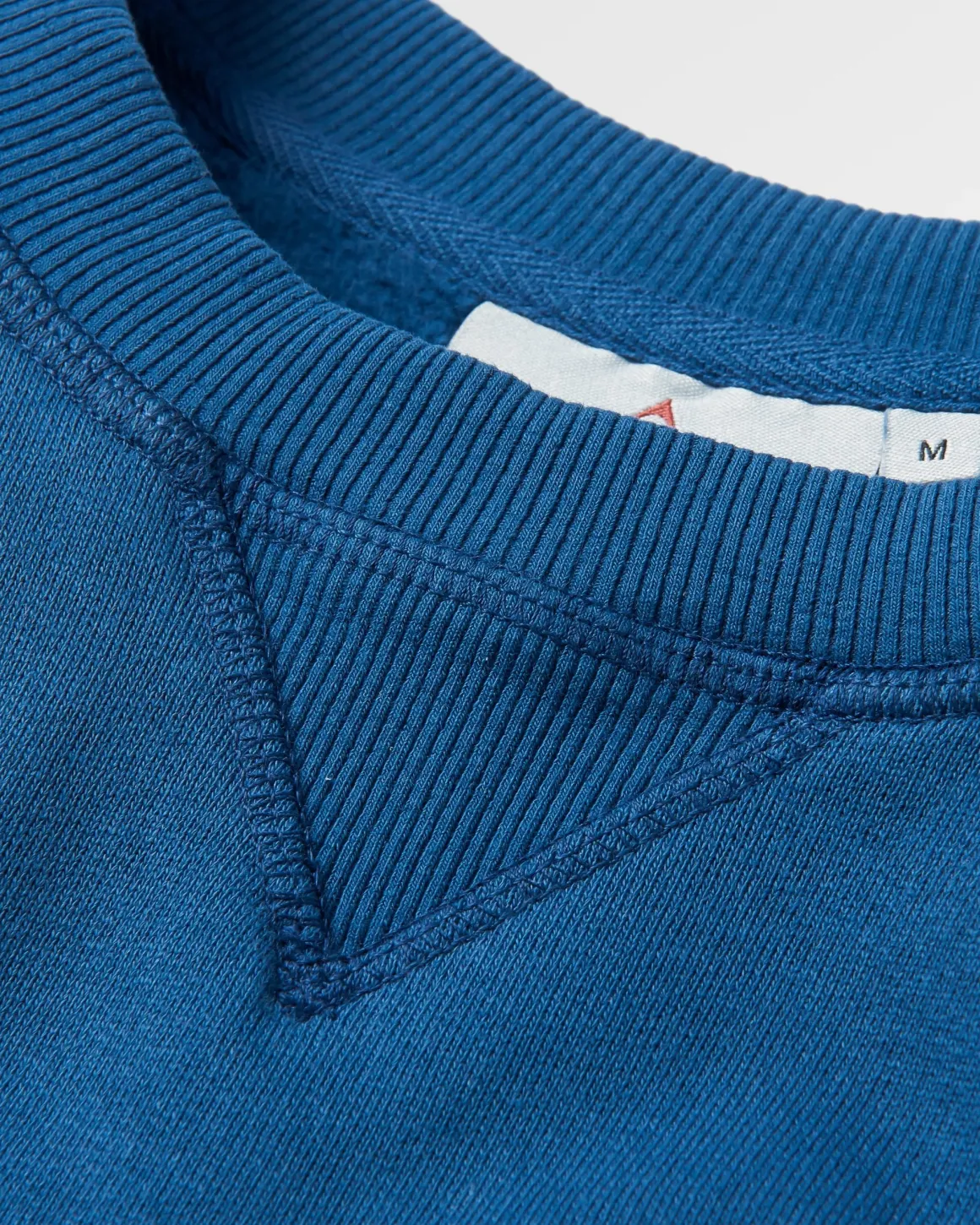 Heritage Recycled Cotton Sweatshirt - Dark Denim