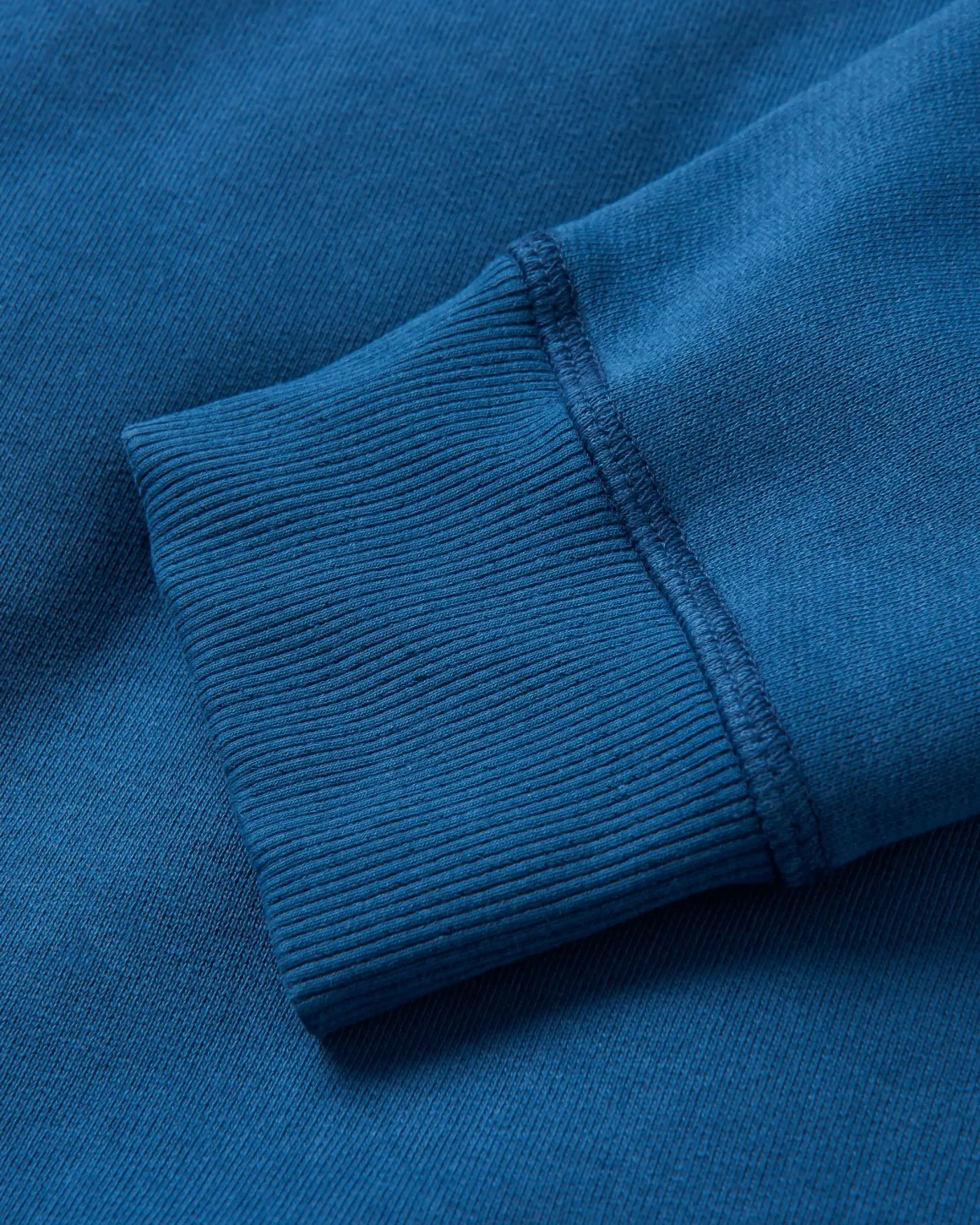 Heritage Recycled Cotton Sweatshirt - Dark Denim