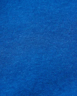 Heritage Recycled Cotton Sweatshirt - Azure Blue Marl