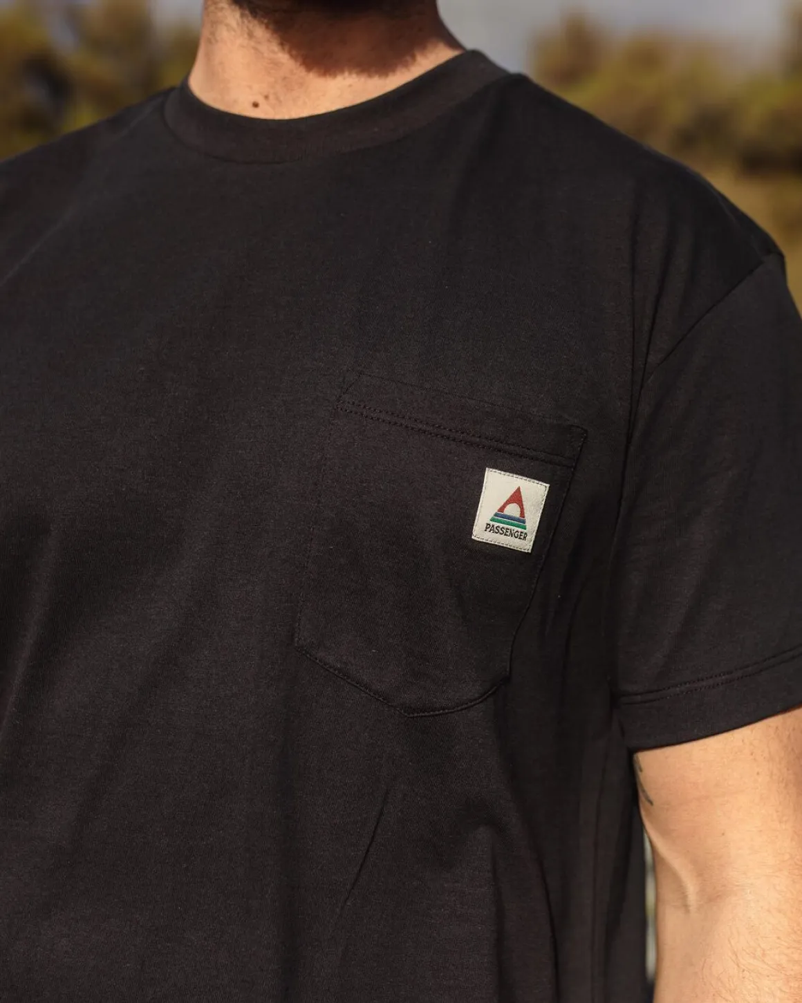 Heritage Recycled Relaxed Fit T-Shirt - Black