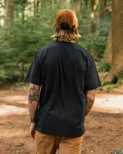 Heritage Recycled Relaxed Fit T-Shirt - Black