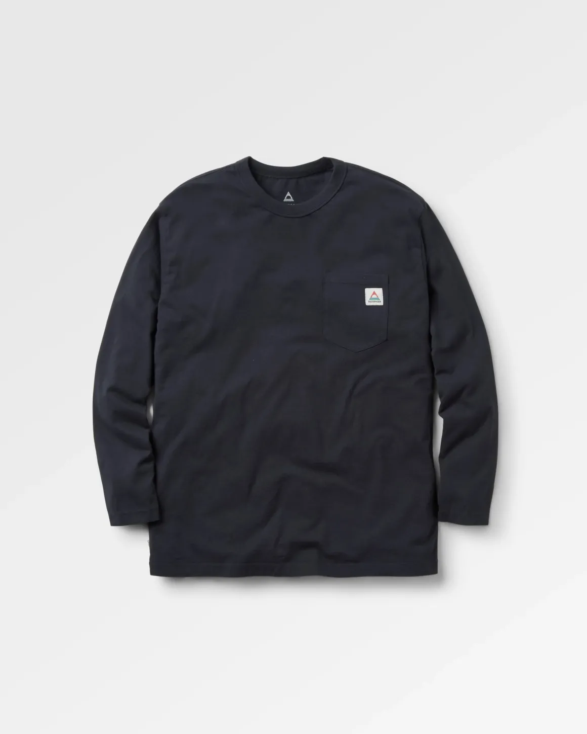 Heritage Recycled Relaxed Fit Long Sleeve T-Shirt - Black