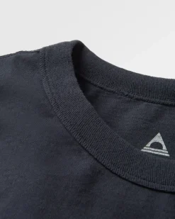 Heritage Recycled Relaxed Fit Long Sleeve T-Shirt - Black