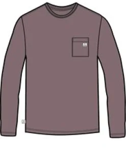 Heritage Recycled Relaxed Fit Long Sleeve T-Shirt - Grape