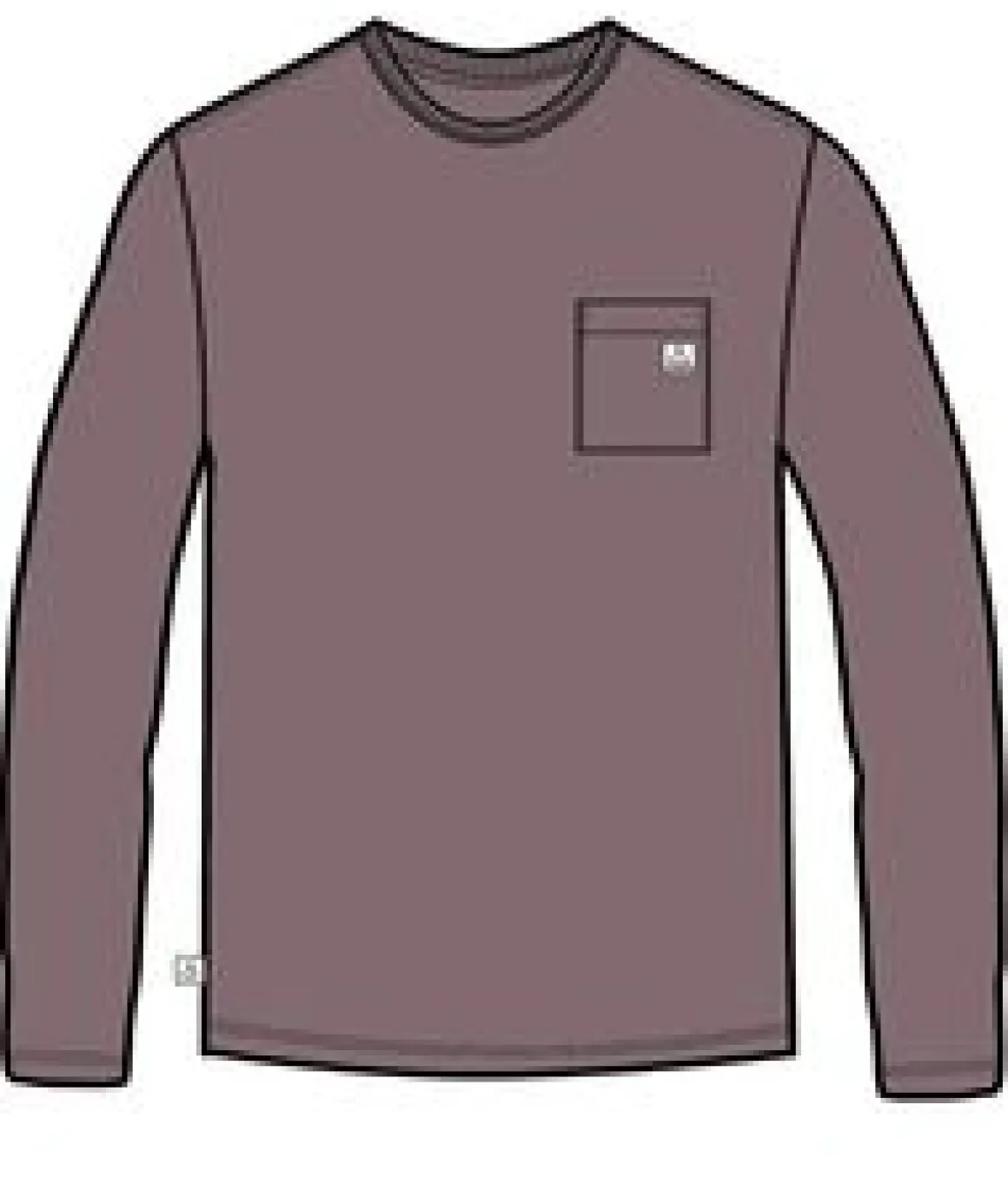 Heritage Recycled Relaxed Fit Long Sleeve T-Shirt - Grape